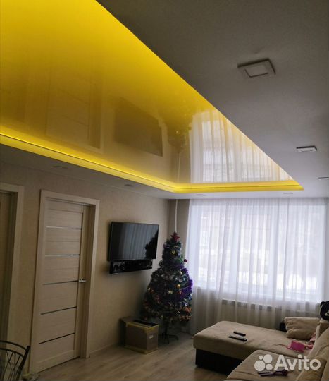 Натяжные потолки