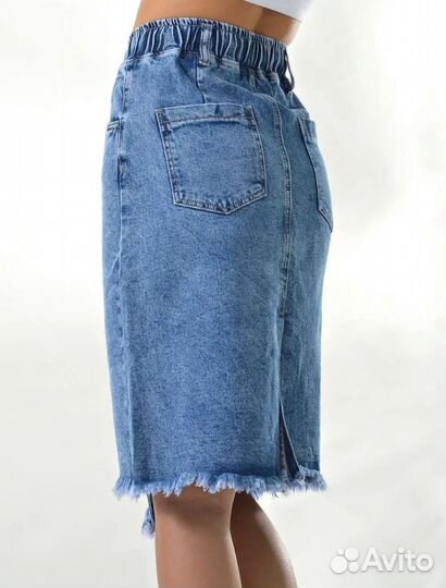 Юбка джинсовая