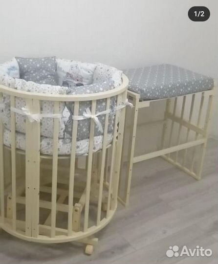 Детская кроватка трансформер