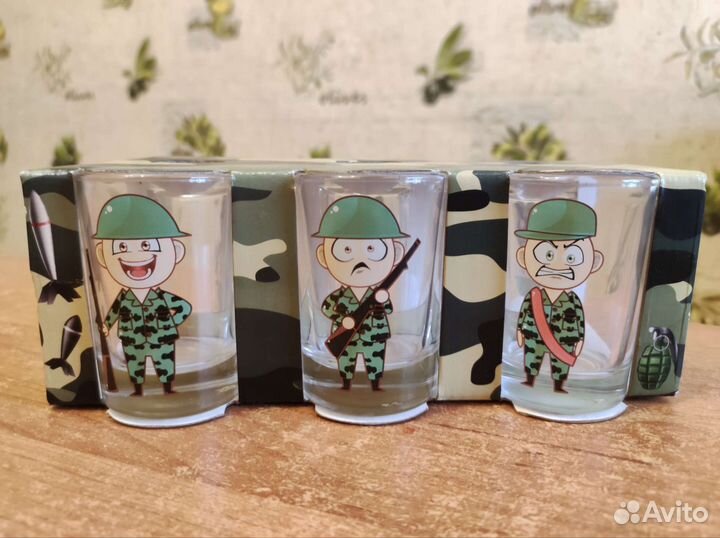 Стопки подарочные набор 6 шт