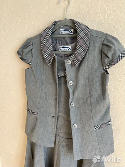 Костюм школьный для девочки 146