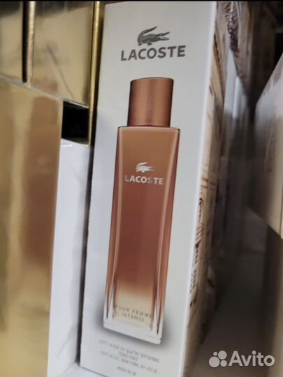 Lacoste pour femme intense
