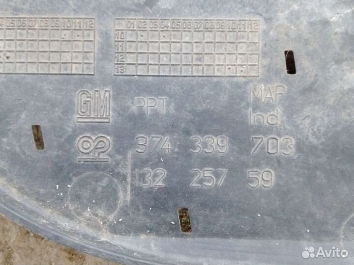 Астра н, astra h, Дефлектор радиатора