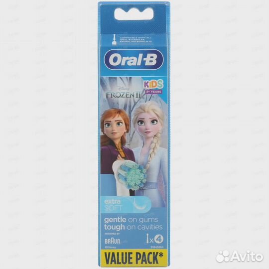 Сменная насадка Braun Oral-B EB10S Kids Frozen 3шт