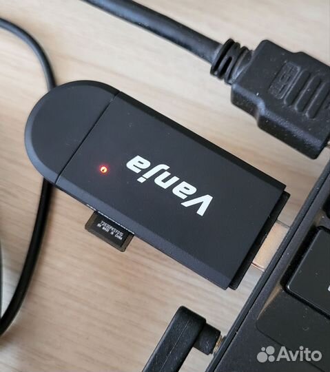 Micro SD/SD кардридер Vanja USB-C и A (3.0) + OTG