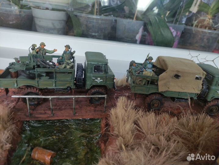 Диорама ручной работы