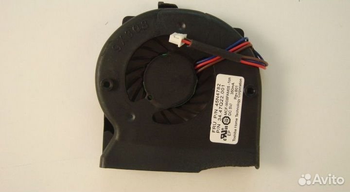 Вентилятор (кулер) Lenovo IBM ThinkPad X200 X201