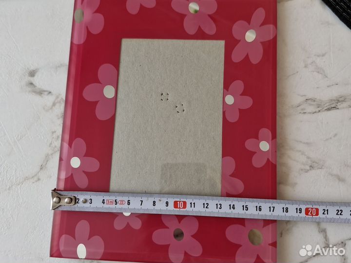 Рамка для фотографий розовая