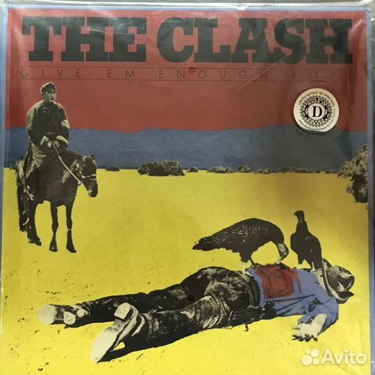 LP The Clash”Give Em Enough Rope”USA,NEW