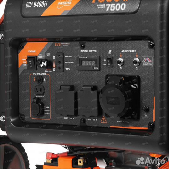 Генератор бензиновый Daewoo GDA 9400Ei