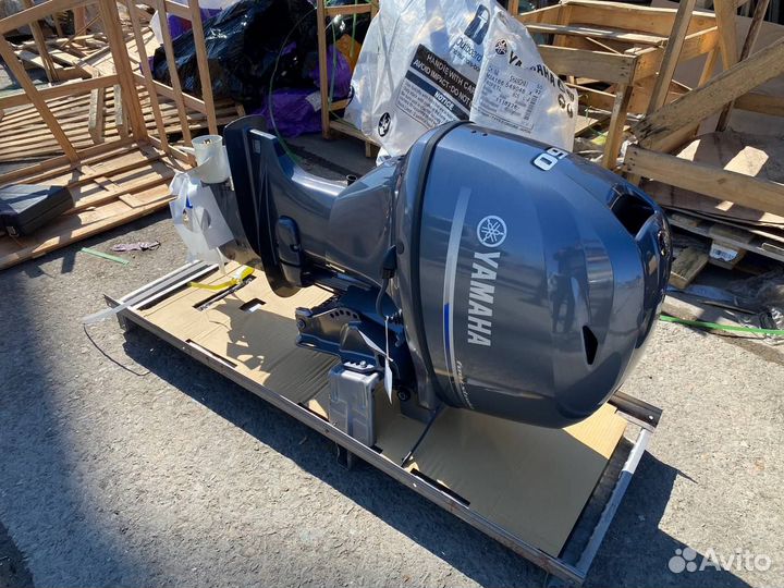 Новый лодочный мотор Yamaha F60fetl