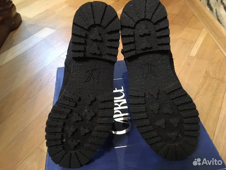 Полусапоги кожаные 36,5р caprice