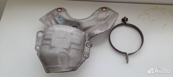 Защита выпускного коллектора mitsubishi outlander