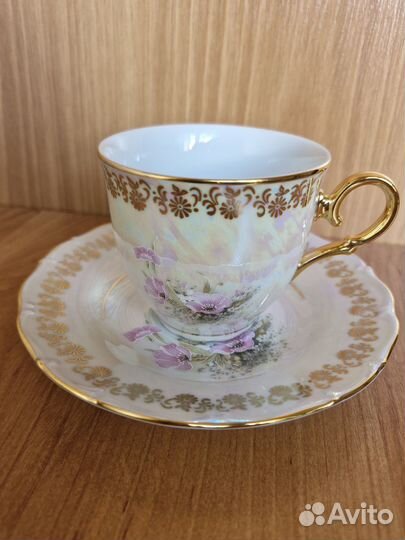 Чайная пара фарфор Чехия
