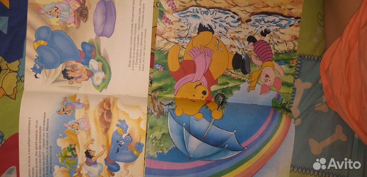 Книги Disnep мини книги дамбо и клоуны,король лев