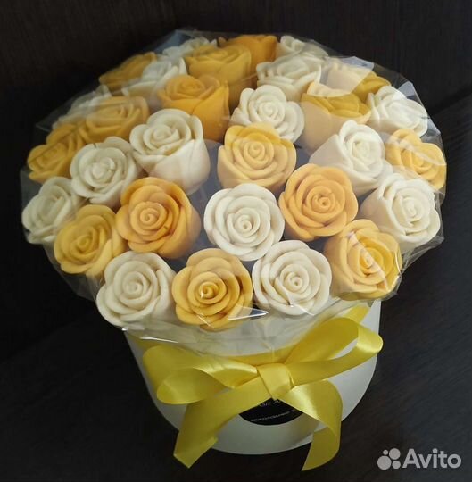 Шоколадные розы(30гр 1 бутон)