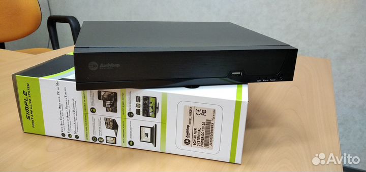 Видеорегистратор IP 8Мп 9-ти канальный, без PoE