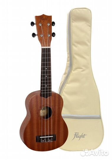 Укулеле flight NUS310 сопрано, корпус-сапе