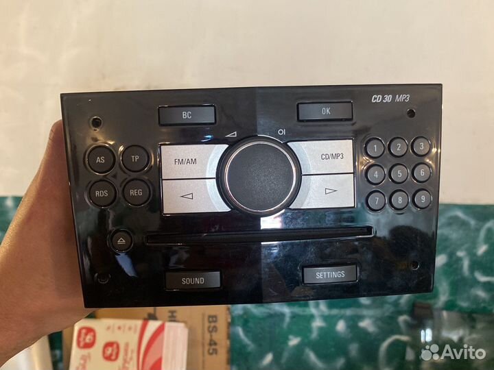 Штатная магнитола opel cd 30mp3 cosmo