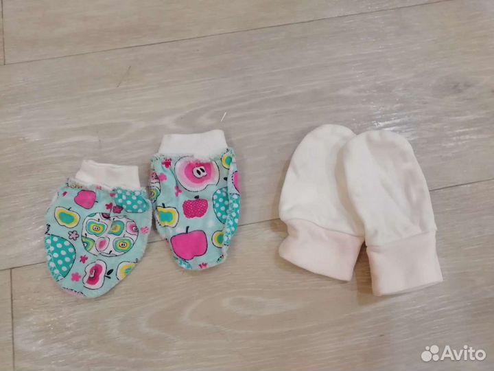 Носки и царапки для девочек (новорожденн