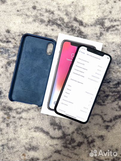 iPhone X, 256 ГБ