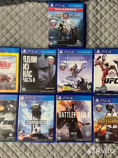 Игры для приставок ps4