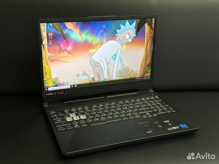 Игровой Asus TuF F15 RTX3050/ i5-11H/ 8GB / 144Hz