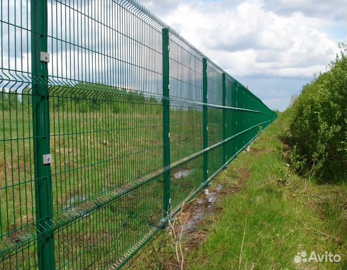 Забор из 3D сетки ,ворота, калитки быстро