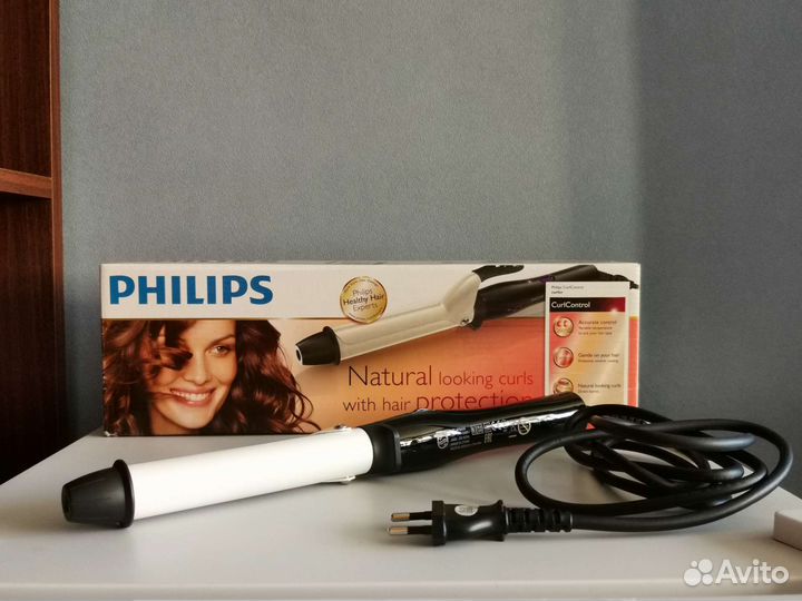 Щипцы для завивки волос philips
