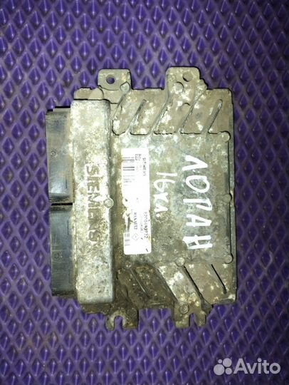 Блок управления двигателем Renault Logan