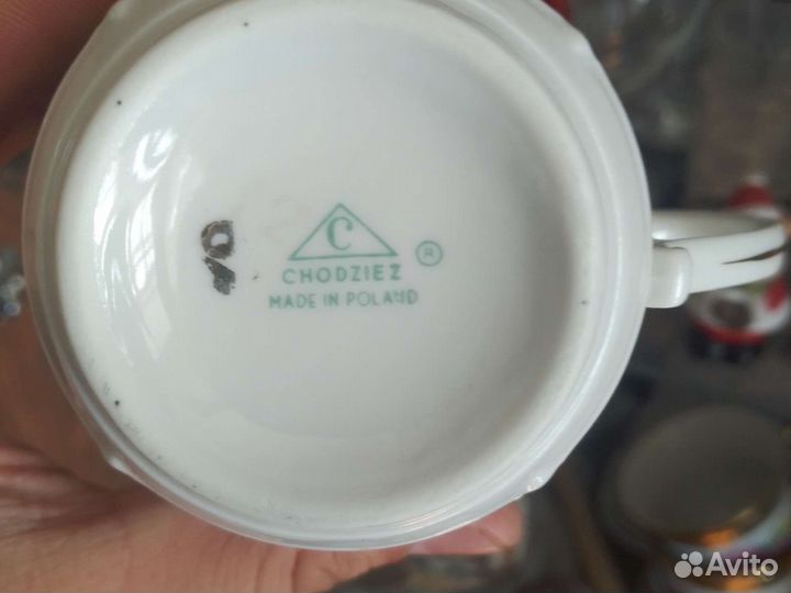Чайно кофейный сервиз chodziez Польша