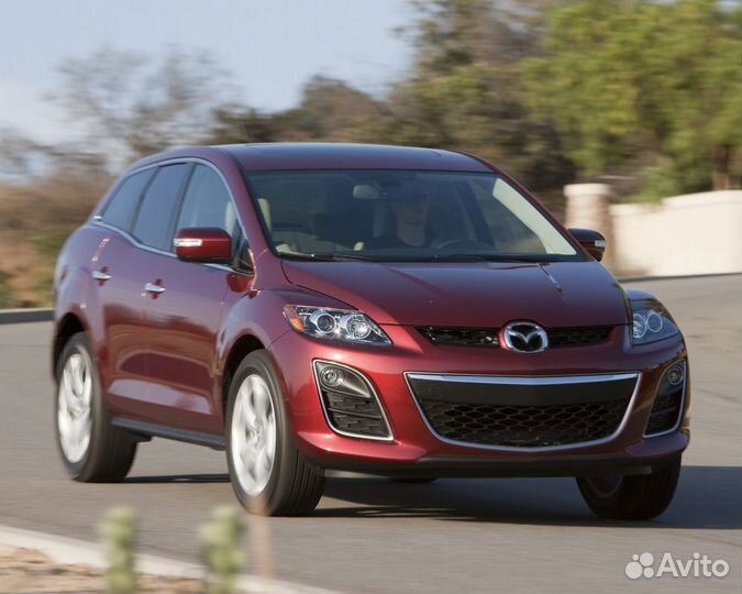 Новые стекла фар на Mazda CX-7