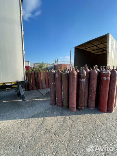 Гелий для шаров 10л. и 40 л