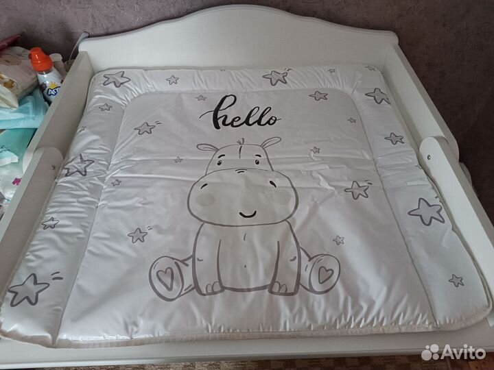 Кровать с маятником + комод с пеленальным столиком