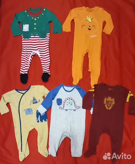 Вещи пакетом на мальчика 6 - 9 месяцев
