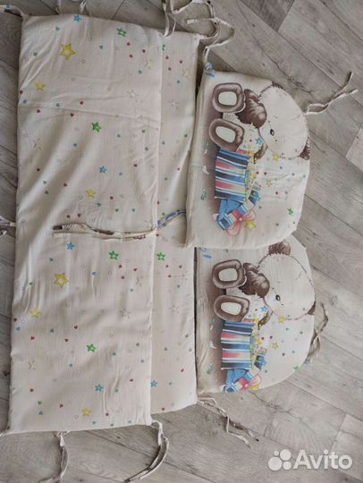 Бортики в детскую кроватку