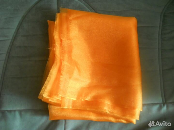 Ткани: органза, шифон, капрон, сатин, лён