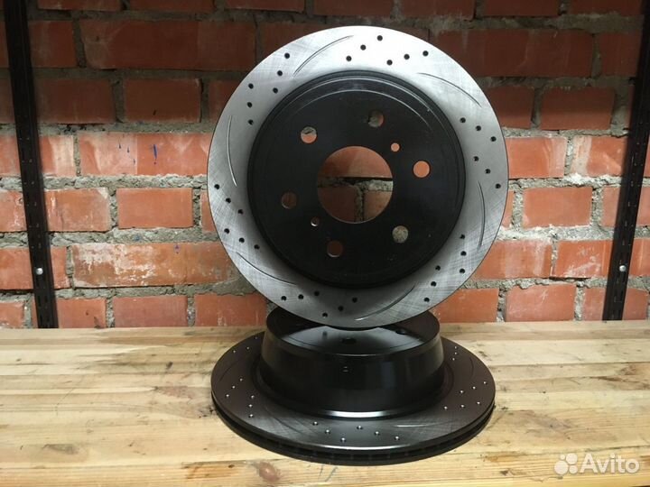 Диск тормозной задний для chevrolet cadillac