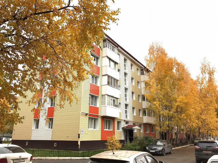 3-к. квартира, 60,5 м², 4/5 эт.