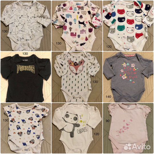 Вещи на девочку 0-3 месяца (56-62)