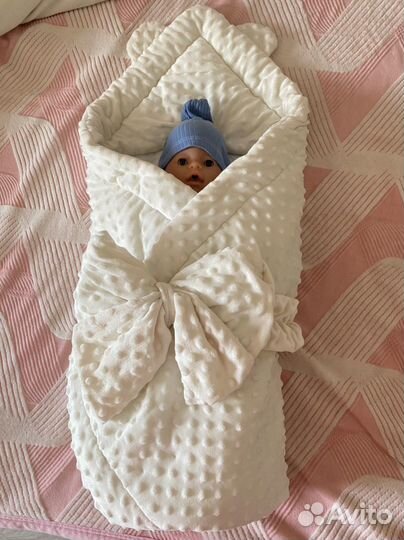 Одеяло / конверт на выписку зима/ осень