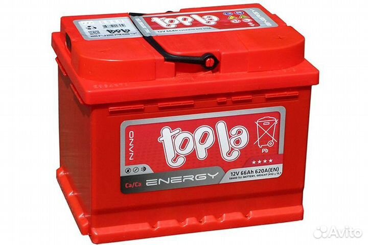 Аккумулятор Topla Energy 66Ач, 620 А