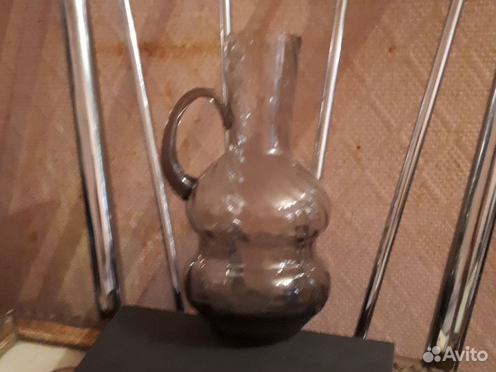 Ваза хрусталь.графин.пиалы.мини тарелки.толкушка