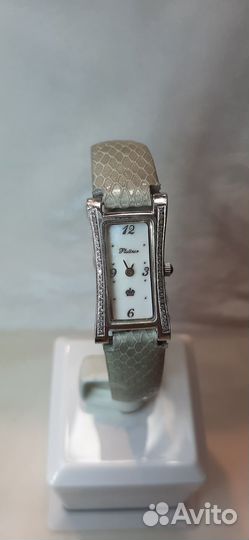 Серебряные часы Platinor женские 925