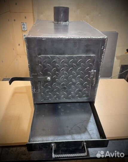 Печь буржуйка (дровяной котёл)