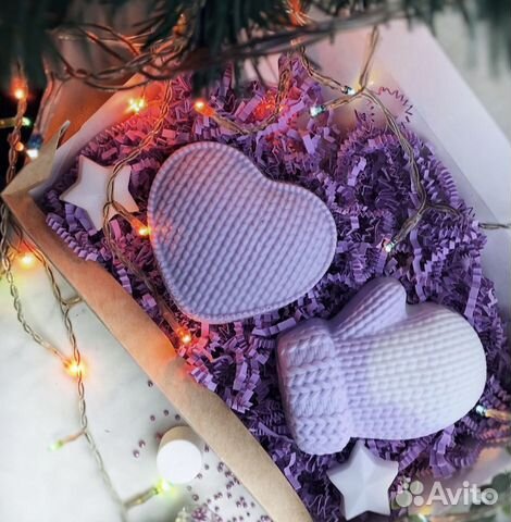 Новогодний набор мыло ручной работы