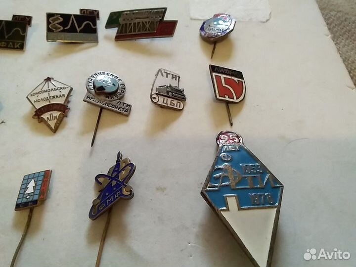 Значки спортклуб, Вуз, институт