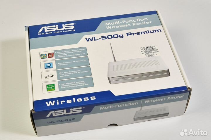 Роутер asus WL-500g Premium