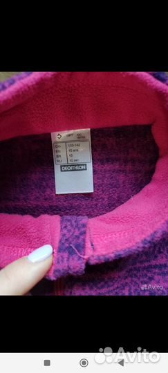 Флисовая кофта для девочки