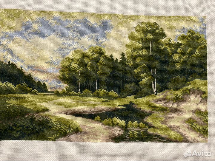 Вышивка крестиком готовая